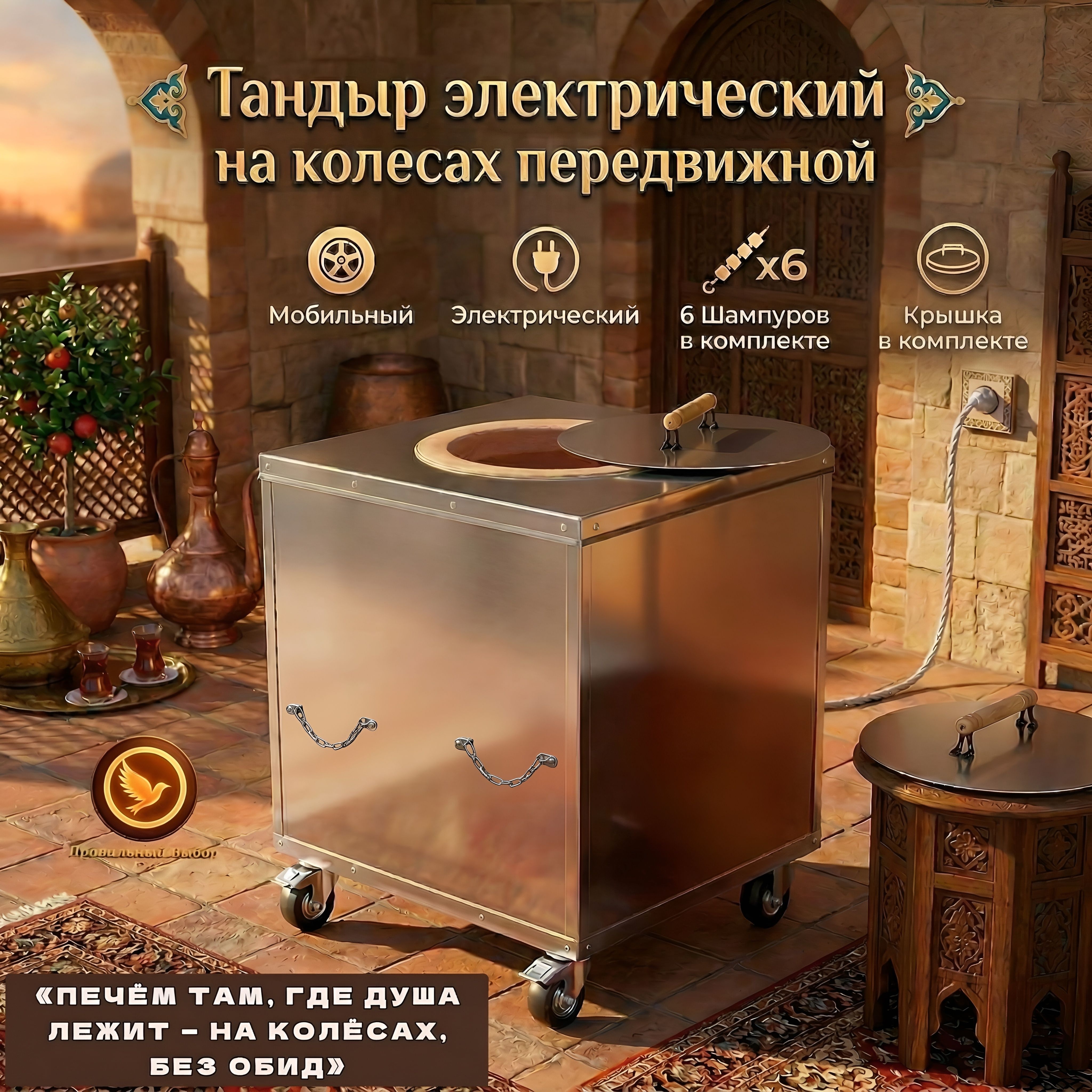 Тандыр для ресторана, кафе, пекарни